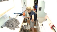Jennifer Howell Struggles with Laundry