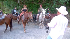 The Shahs Go Horseback Riding