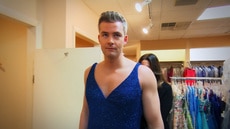 See Ryan Serhant Try on Prom Dresses