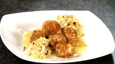 Re-Mastered Recipe: Catfish Meatballs with Orzo