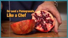 De-Seed Pomegranate Like a Chef