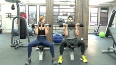 Work Out New York Exercises: The Arnold Shoulder Press