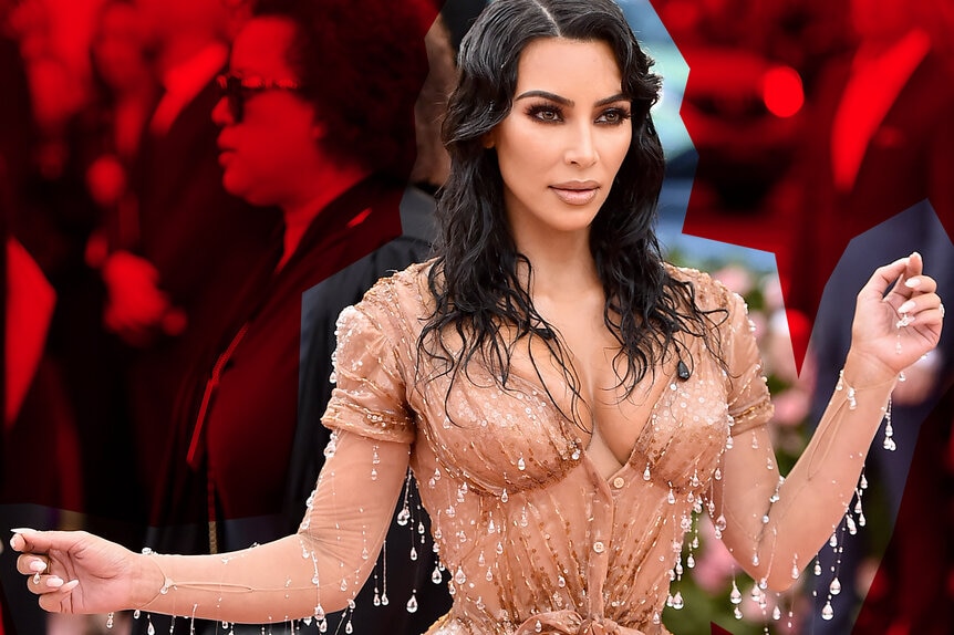 Kim kardashian outlet met gala corset