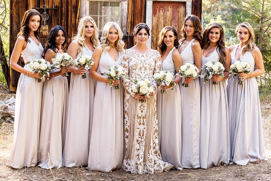 Stars Are Bridesmaids in Friends' Weddings: Photos | & Living