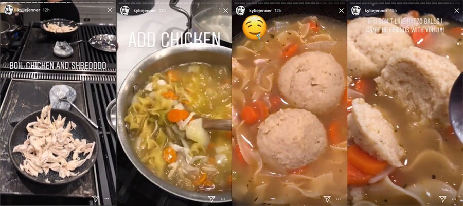 Kylie Jenner Matzoh Ball Soup Recipe Style Living