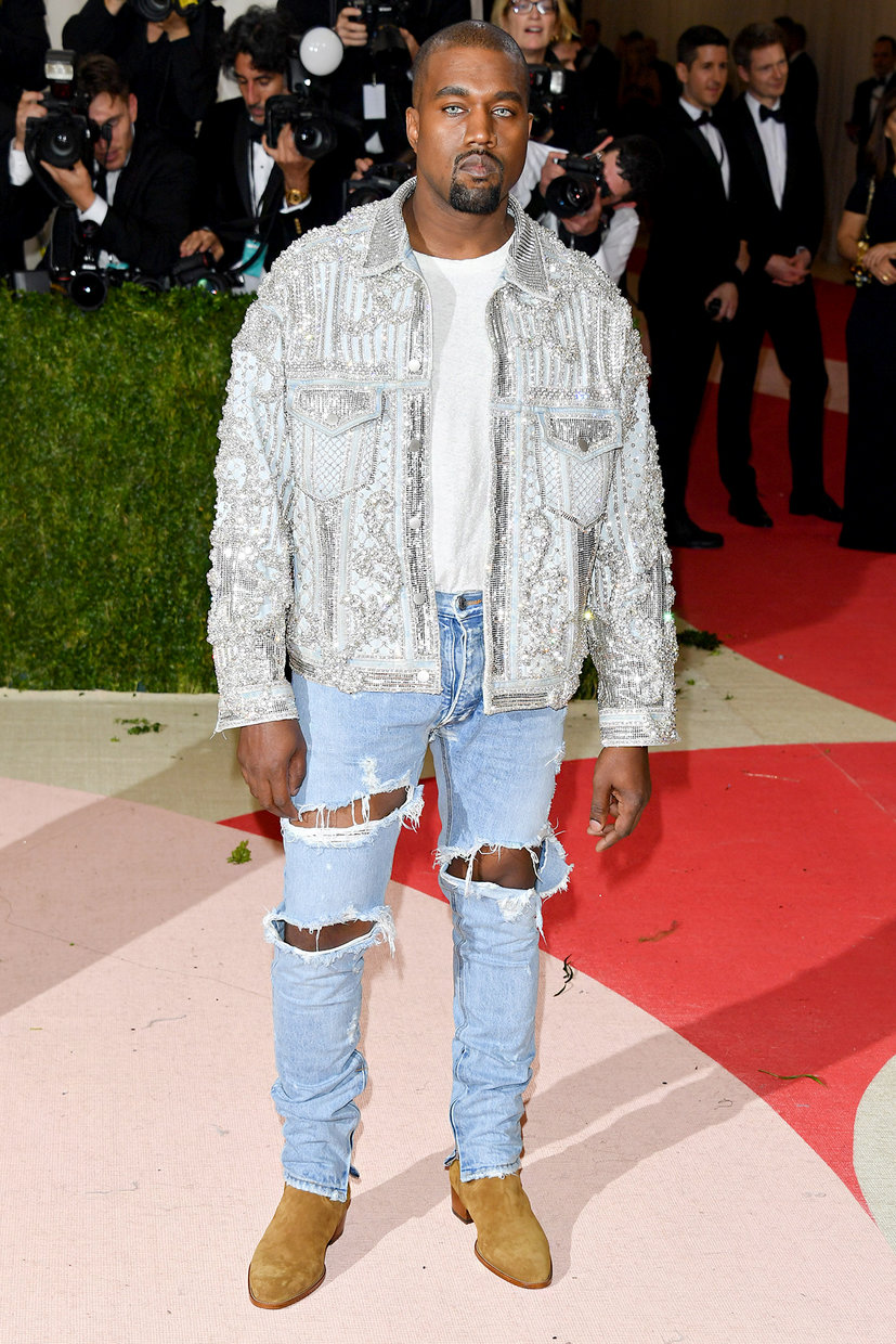 kanye west saint laurent jeans