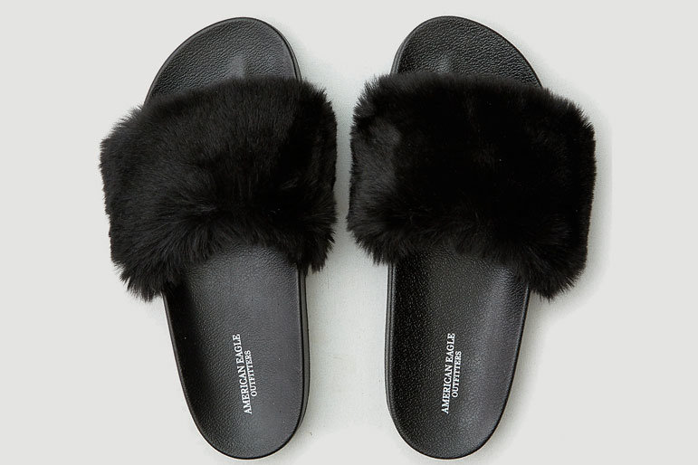 givenchy fluffy slides