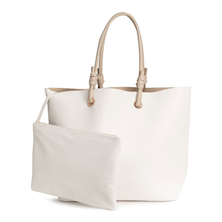 white summer bag