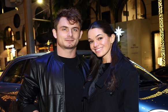 James Kennedy and Ally Lewber attend Giorgio Armani And FIAT Event In Beverly Hills