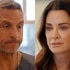 Split of Kyle Richards and Mauricio Umansky having a tense conversation