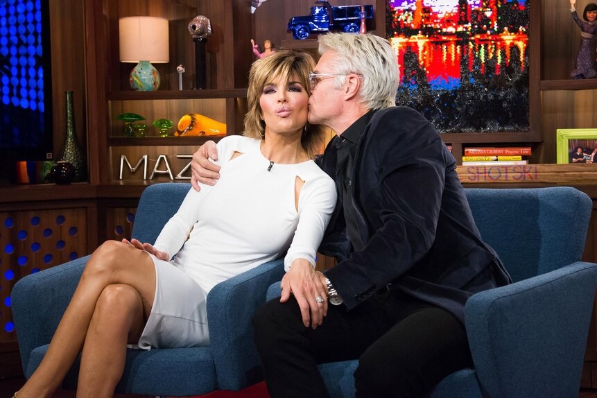 Lisa Rinna & Harry Hamlin | Watch What Happens Live with Andy Cohen Photos