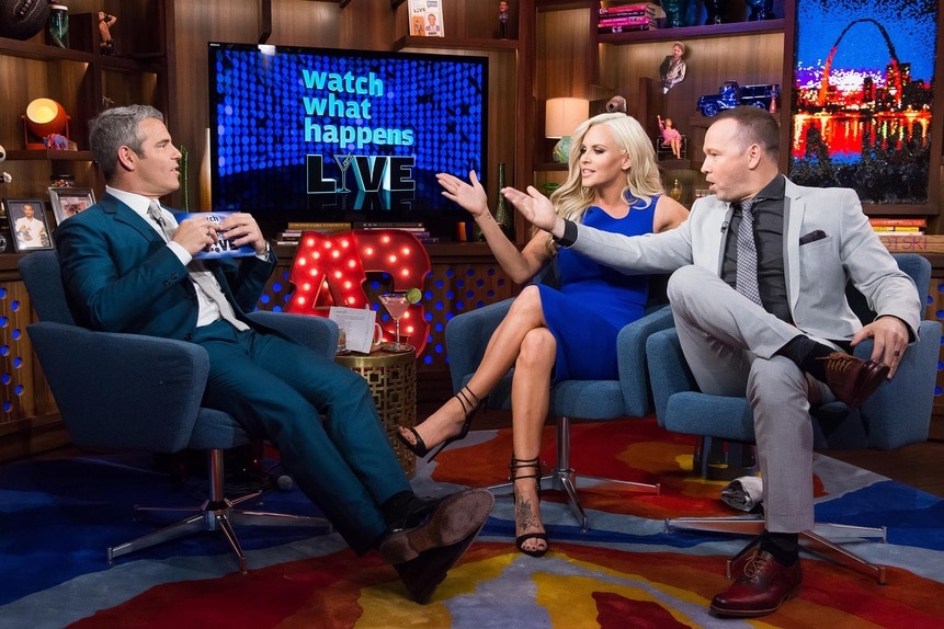 Jenny McCarthy & Donnie Wahlberg | Watch What Happens Live with Andy ...