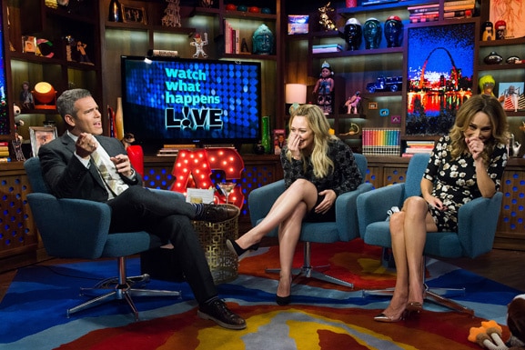 Hilary Duff & Giada de Laurentiis | Watch What Happens Live with Andy ...