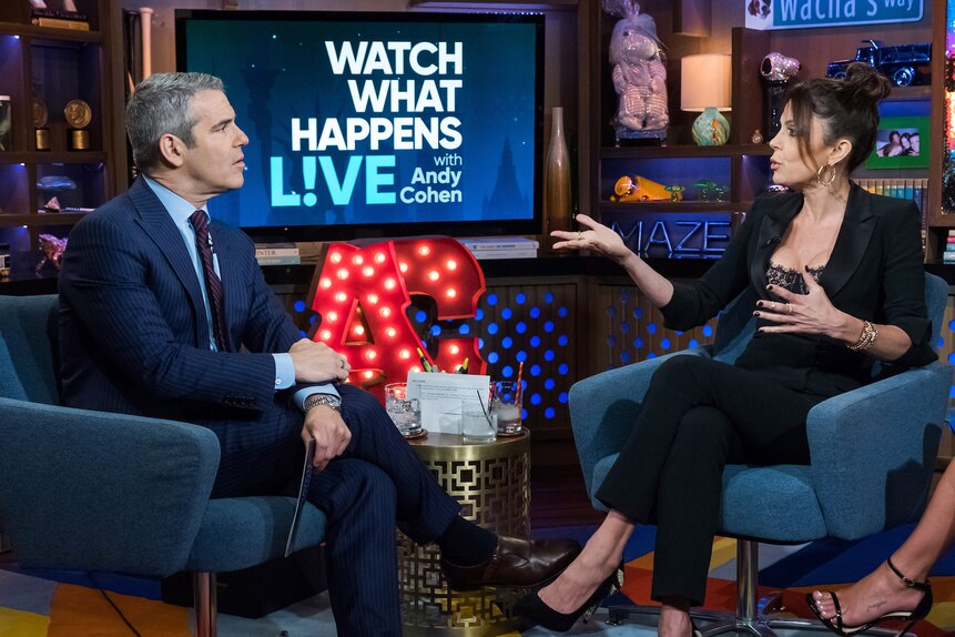 Lea Michele Bethenny Frankel Watch What Happens Live with Andy