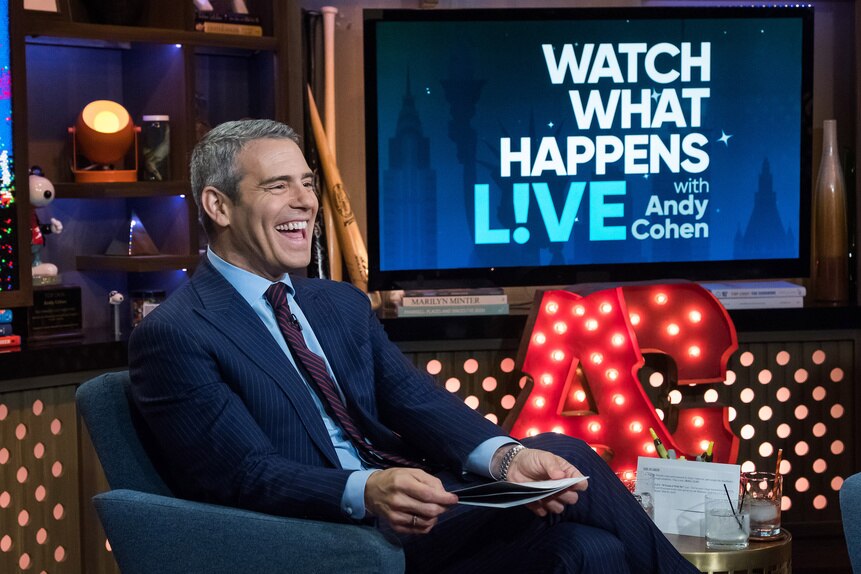 Lea Michele Bethenny Frankel Watch What Happens Live with Andy