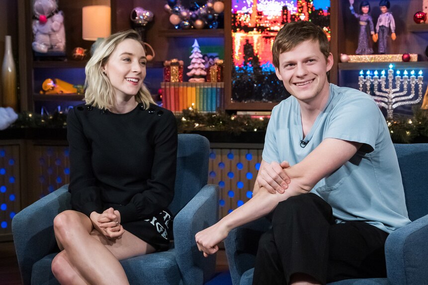 Saoirse Ronan & Lucas Hedges | Watch What Happens Live with Andy Cohen ...