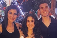 Heather Dubrow, Max Dubrow, and Nick Dubrow from The Real Housewives of Orange County