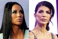 A split of Rachel Fuda and Teresa Giudice.