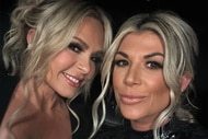 Tamra Judge and Alexis Bellino posing next to each other.