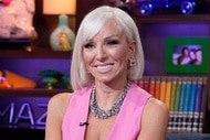 Margaret Josephs smiling at the Watch What Happens Live clubhouse in New York City.
