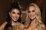 Teresa Giudice and Jackie Goldschneider smiling next to each other.