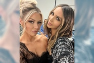 Ariana Madix and Scheana Shay together backstage at WWHL