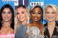 A split of Mercedes MJ Javid, Tamra Judge, Phaedra Parks, and Dorinda Medley.