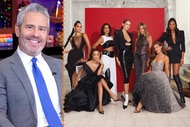 Split of Andy Cohen and the Rhony Season 15 Cast