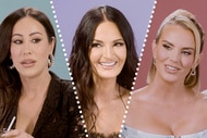 Split of Angie Katsanevas, Lisa Barlow, and Whitney Rose on RHOSLC After Show