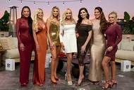 The cast of RHOC at the RHOC Season 18 reunion