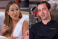 Split of Tiffany Moon and chef Cloyce Martin on BDSY