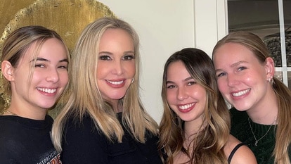 Shannon Beador with all three of her daughters, Stella, Sophie and Adeline Beador.