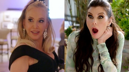 A split of Shannon Beador and Heather Dubrow.