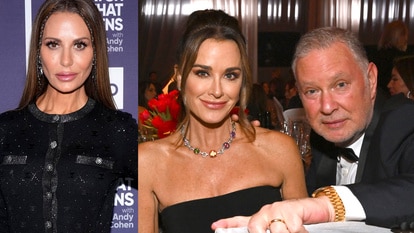 Split of Dorit Kemsley at WWHL and Kyle Richards with PK Kemsley at the Elton John Gala