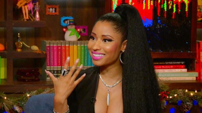Nicki Minaj suffers nip slip on Bravo's Watch What Happens Live! [PHOTO] %