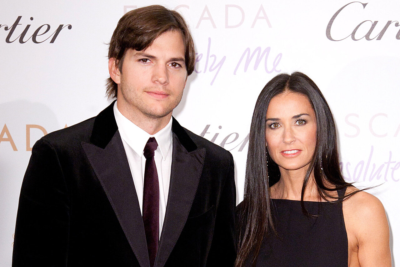 Why Demi Moore Says Threesomes Ruined Ashton Kutcher Marriage | The Daily  Dish