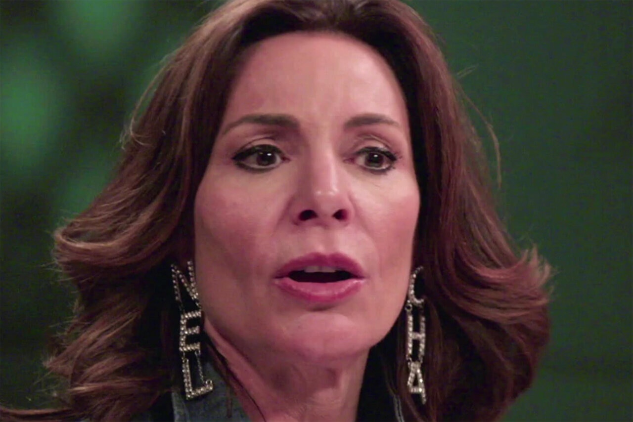 Luann de Lesseps Explains Backwards Chanel Letter Earrings on