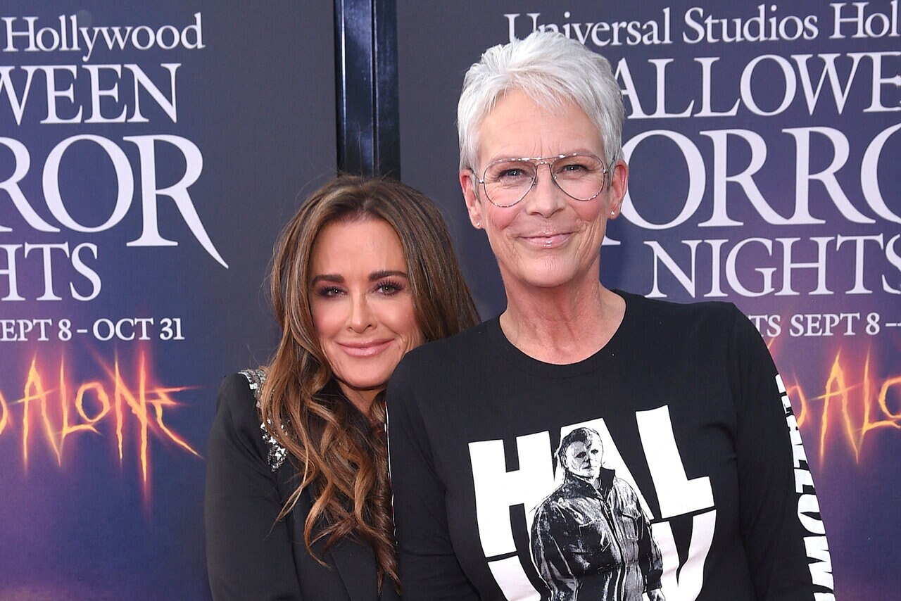 Kyle Richards currently seen in Halloween Ends along with Jamie Lee Curtis.  — PhotoBook Magazine