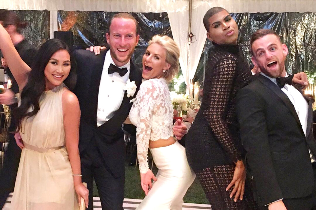 Morgan Stewart Brendan Fitzpatrick Wedding See Photos The