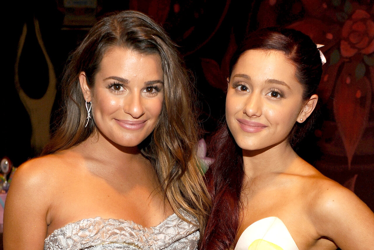 Ariana Grande and Lea Michele Diva Rumors Emma Roberts Reacts