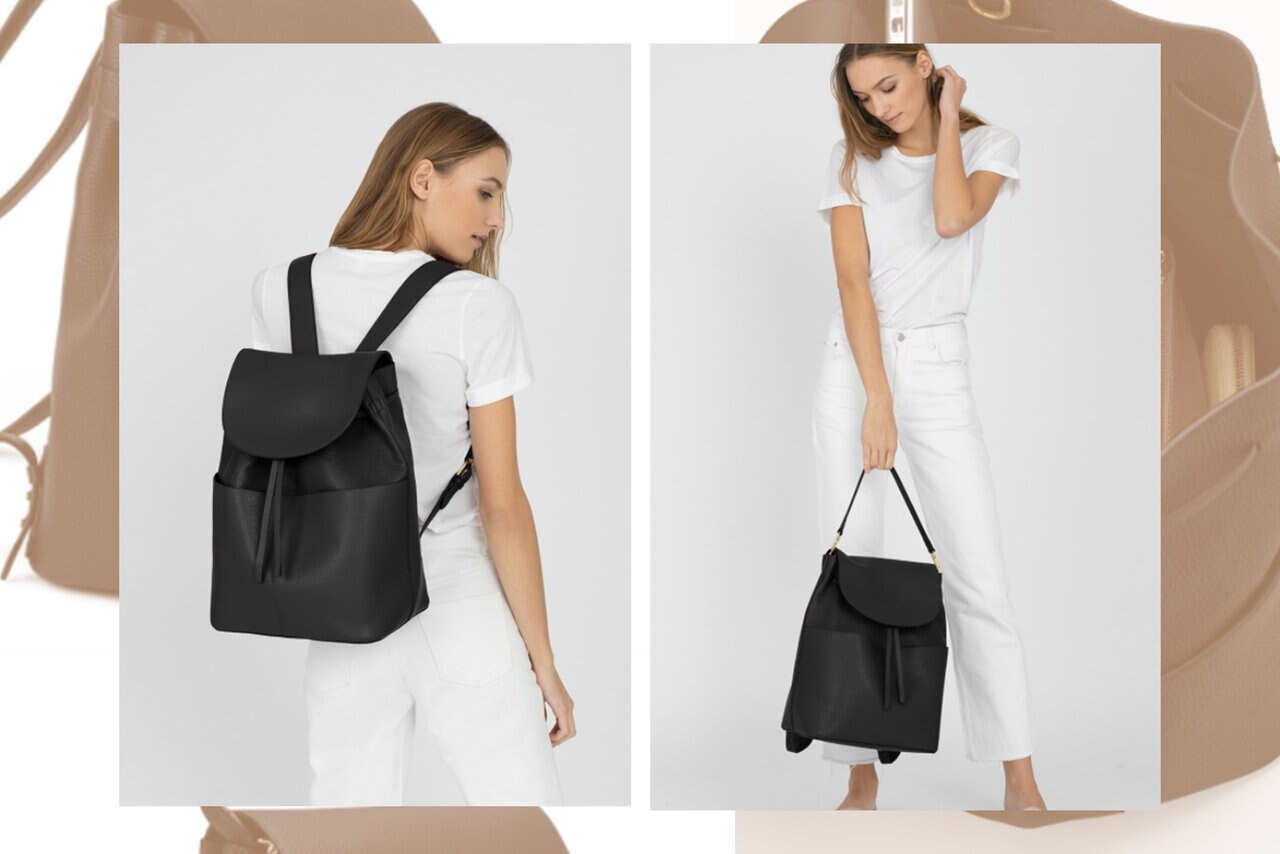 Cuyana laptop store bag