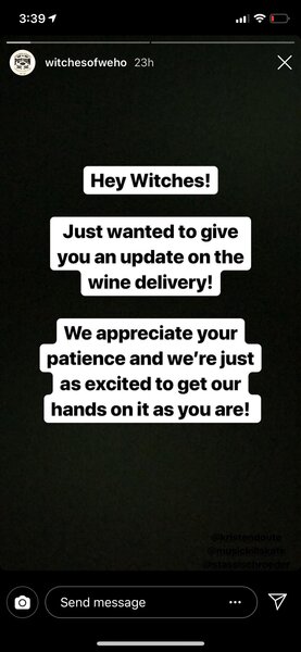 Why Witches Of WeHo Wine Has Delivery Delay The Daily Dish   1 