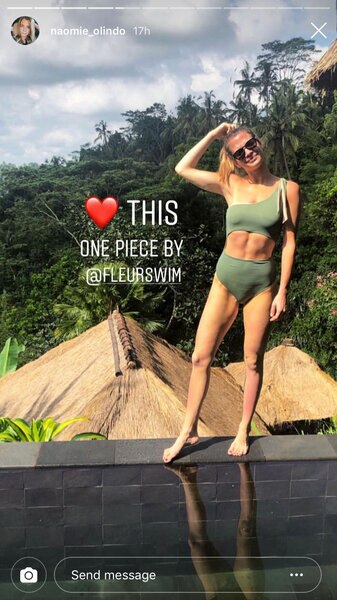 Naomie Olindo s Rock Hard Abs Fit Body in a Swimsuit and Fitness