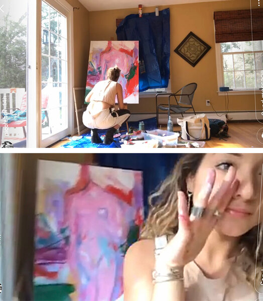 Brianna Adekaye Painting