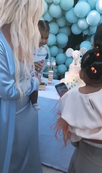 Khloe Kardashian, True Thompson First Birthday Party Pictures