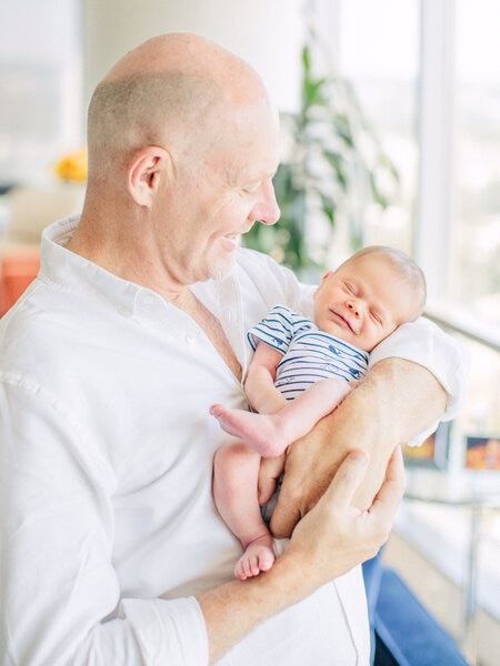 Michael Darby with Son Dean Michael Darby