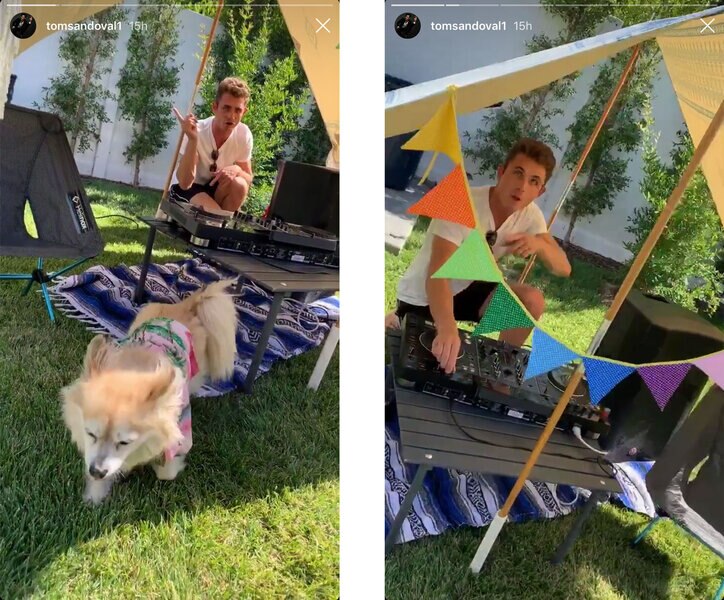 Tom and Ariana's Coachella Party