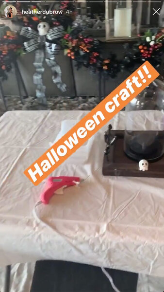 Heather Dubrow Halloween Trees Decoration 01