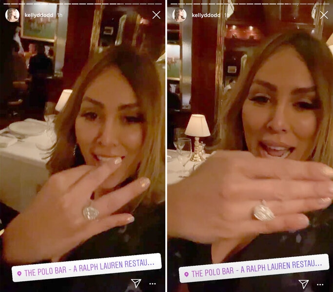 Kelly Dodd Rhoc Engaged Ring 3