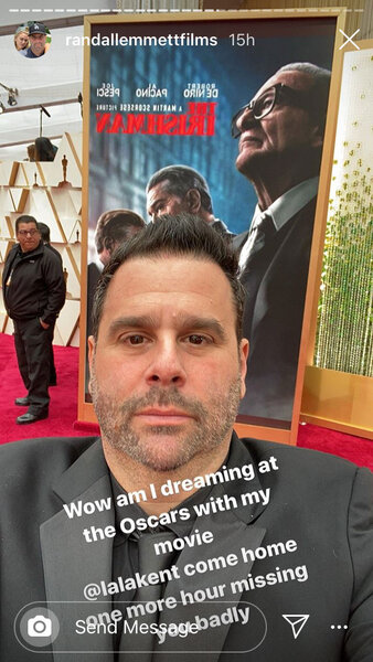 Oscars 2020 Lala Kent s Fianc Randall Emmett Attends The Daily